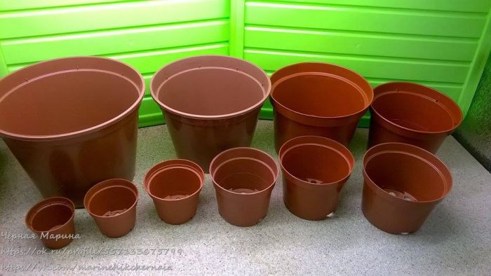 Горщик пластиковий Kloda D7