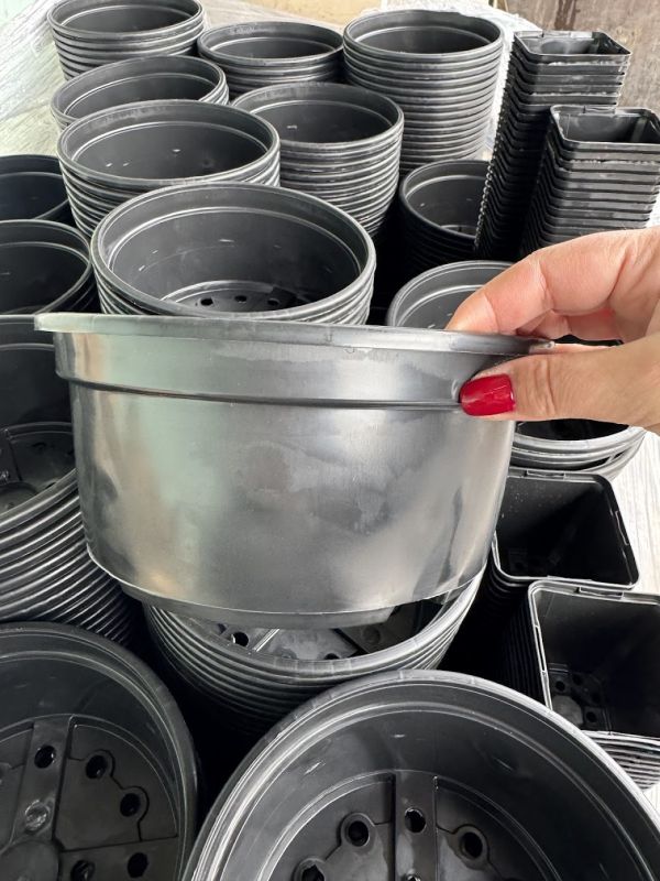 Миска для хризантем D21, об'єм 3 л, колір чорний