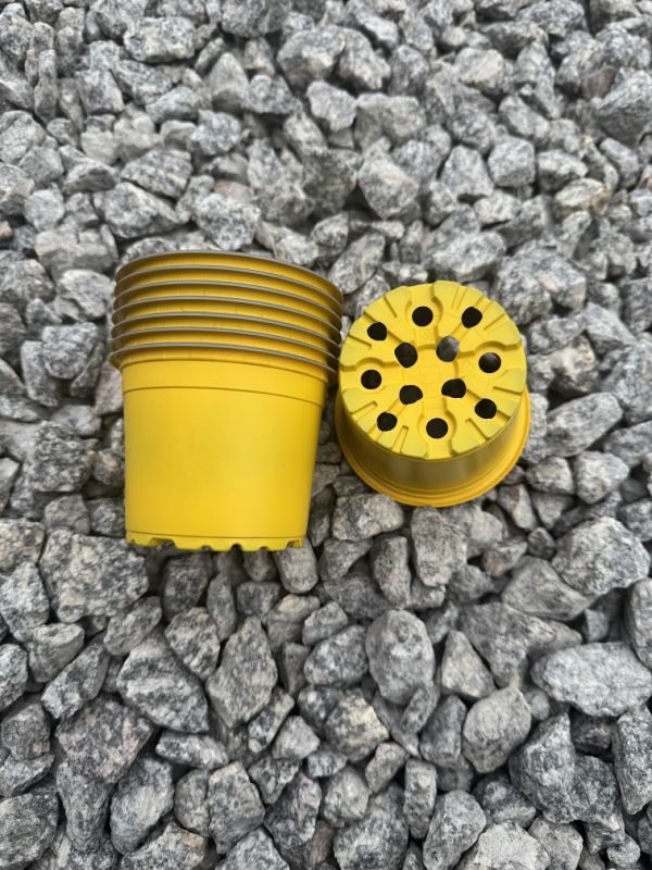 Горщик кольоровий TEKU  D9, кольори в асортименті