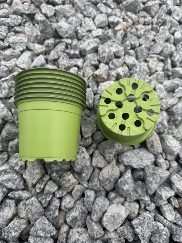 Горщик кольоровий TEKU  D9, кольори в асортименті